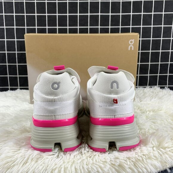 New On Running pink shoes Fashion sneaker casual shoes - Picture 4 of 7
